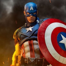 Captain America Marvel Comics Premium Format Figure by Sideshow Collectibles